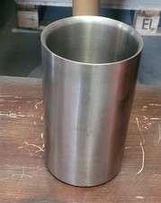 Stainless steel table top wine bucket cooler