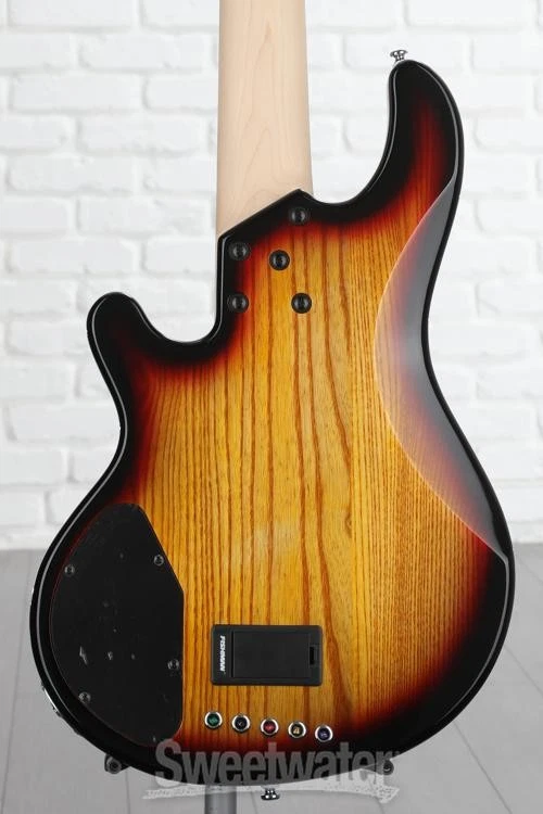 Lakland Skyline 55-01 Standard Bass Guitar - 3-Tone Sunburst with Maple - Image 4 of 4