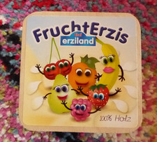 Erzi Kaufladen Zubehör Joghurt "Kinder-Erzis" aus Holz