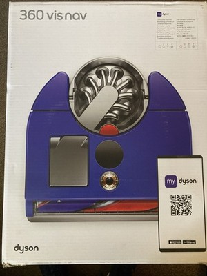 Dyson 360 Vis Nav Robot Vacuum In Blue/Nickle With Smart Navigation (304619-01)