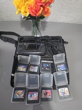 Recapped Sega Game Gear With Bag And Games Read Description