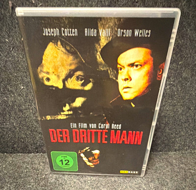Arthaus Der Dritte Mann DVD -- Joseph Cotten, Alida Valli, Orson Welles 17074