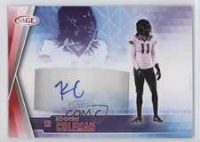 2022 SAGE Low Series Sneak Peek Red Khari Coleman #SPA-KC Auto 1kl6
