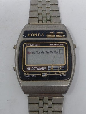 1980s Honda LCD Quartz Watch Melody Alarm Parts Only | eBay