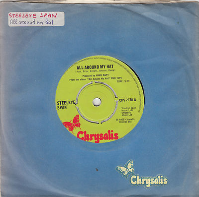 STEELEYE SPAN - All Around My Hat / Black Jack Davy 45''