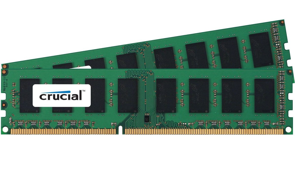 Crucial 16GB Kit 2x 8GB DDR3 1600 MHz PC3-12800 Non ECC
