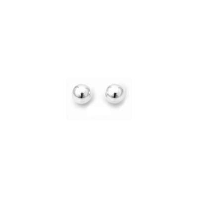 Classic 8mm 925 Sterling Silver Ball Stud Earrings