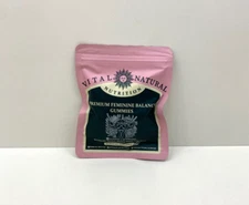 NEW Vital Natural Nutrition Premium Feminine Balance Gummies SEALED 11/29/2026