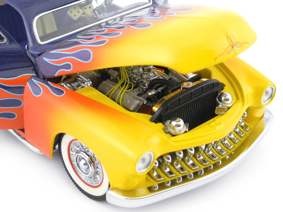 Coche de carreras Hot Rod modelo concepto de metal clásico de colección construido a medida 1Promo18 Foto 3 de 4
