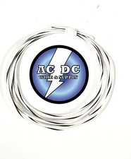 AUTOMOTIVE WIRE 22 AWG HIGH TEMP TXL WIRE WHITE WITH BROWN STRIPE 10 FT COIL