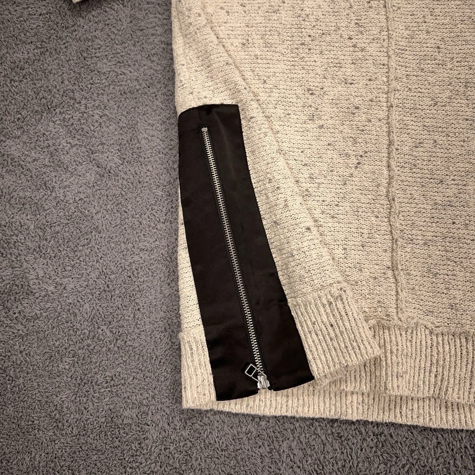 Suéter de mujer By Malene Birger Lotty extra pequeño tejido crema capa mínima túnica Foto 4 de 4