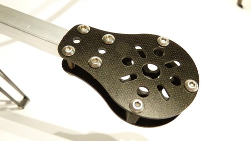 2 Stück GFK Motorträger, Motorhalter 60 x 40 GFK 1,5mm - Picture 3 of 4