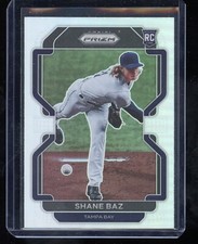 2022 Prizm Baseball Tier II Base Silver #198 Shane Baz - Tampa Bay Rays