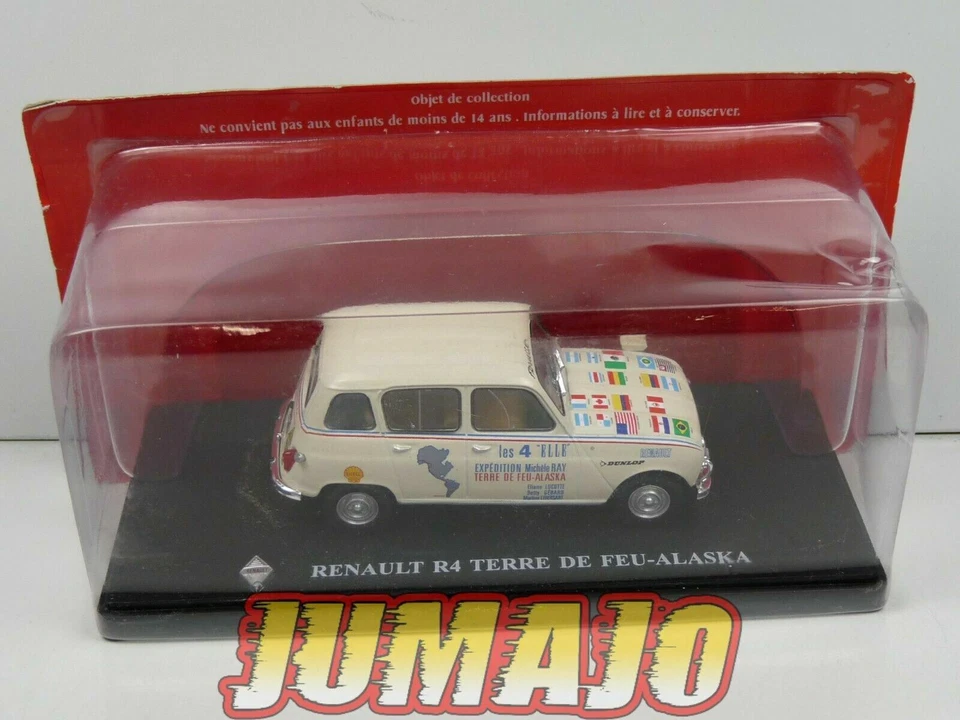 R4L44 Passion RENAULT 4 L 1/43 : Terre de Feu Alaska 4 elle - Imagen 4 de 4