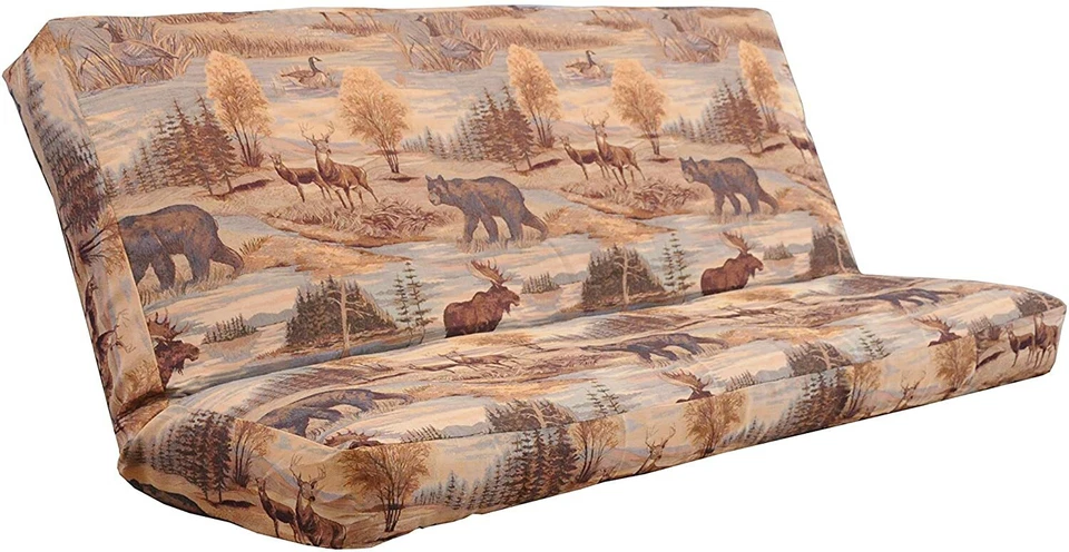 Cubierta de futón solo UpNorth tela premium se adapta a colchón de futón de 6-8 pulgadas tamaño completo Foto 2 de 4