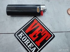 Small Hand made Decal sticker VET VETERAN KOREA style 1