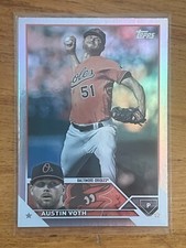 2023 Topps Baseball Rainbow Foil Austin Voth #647 Baltimore Orioles