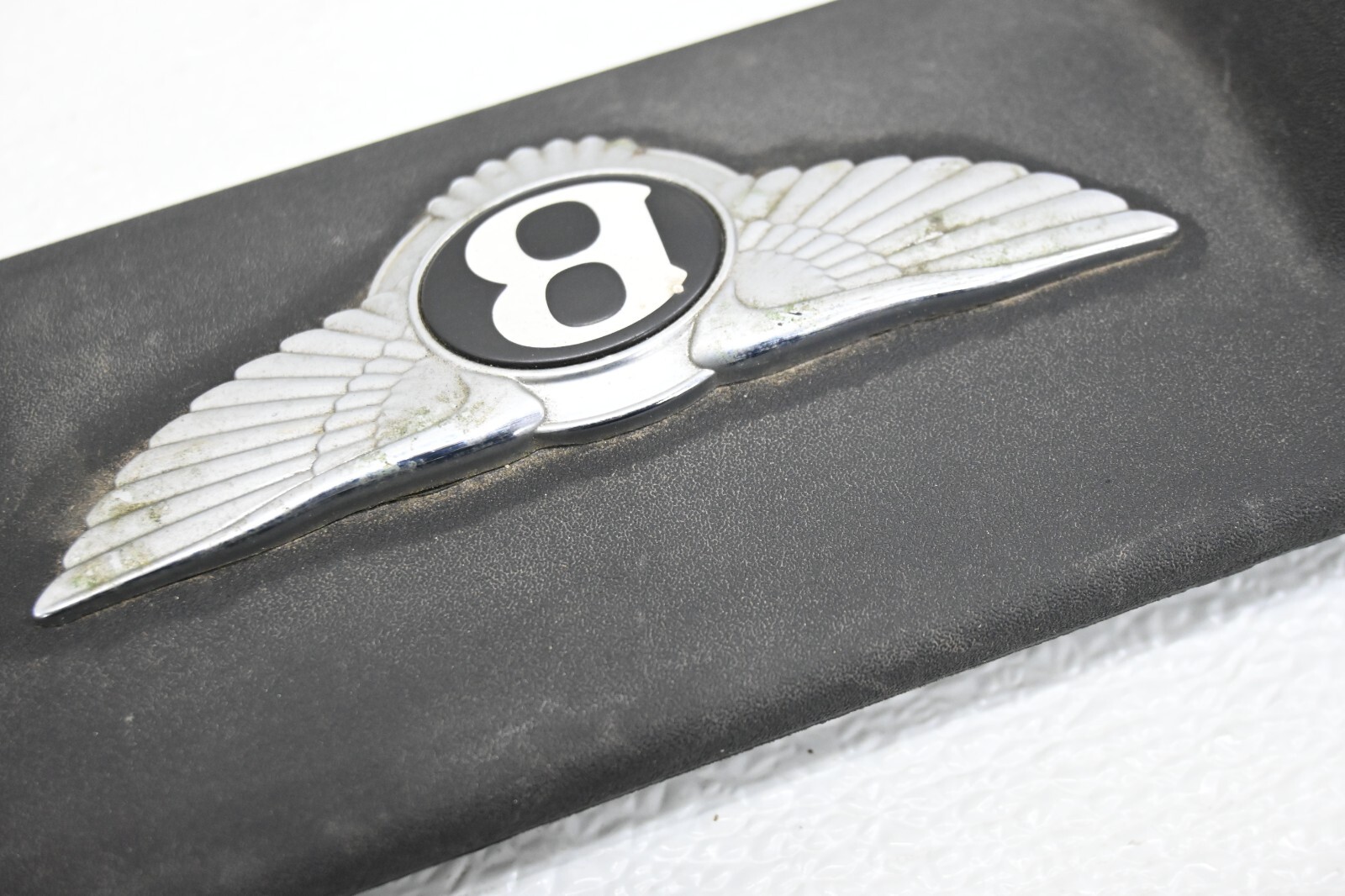 ⭐ 06-12 Bentley Continental Front Engine Cover Trim Panel Logo Oem