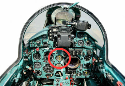 MIG-21 Fighter Aircraft Indicator DA-200 Cockpit Rissian Soviet