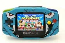 Nintendo Game Boy Advance ags101 pokemon blue, venusaur Handheld System ips v5
