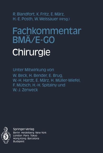 Fachkommentar Bmä/e-go | Buch | 9783642489655