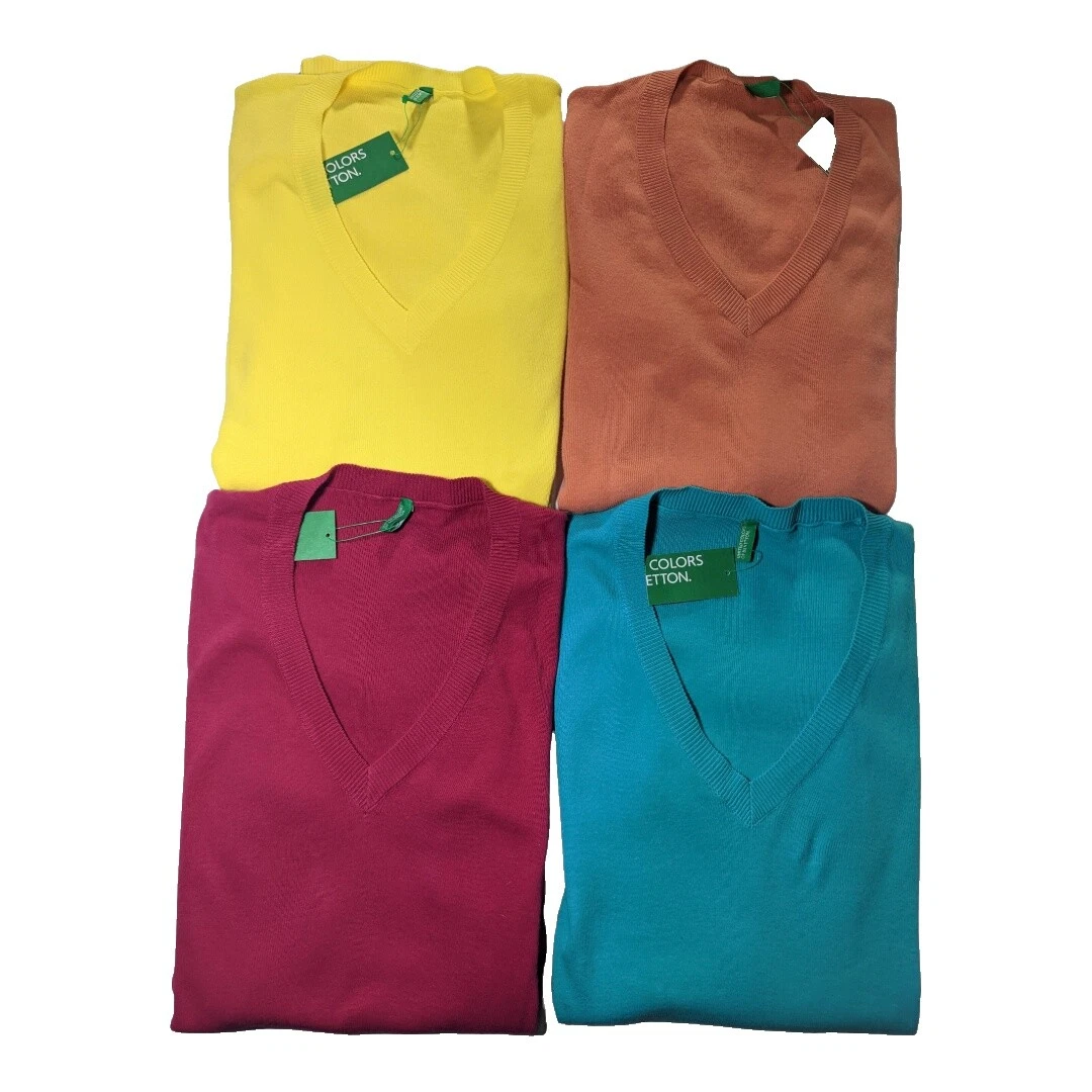 United Colors of Benetton Multicolor Suéteres Tamaño Regular para De mujer