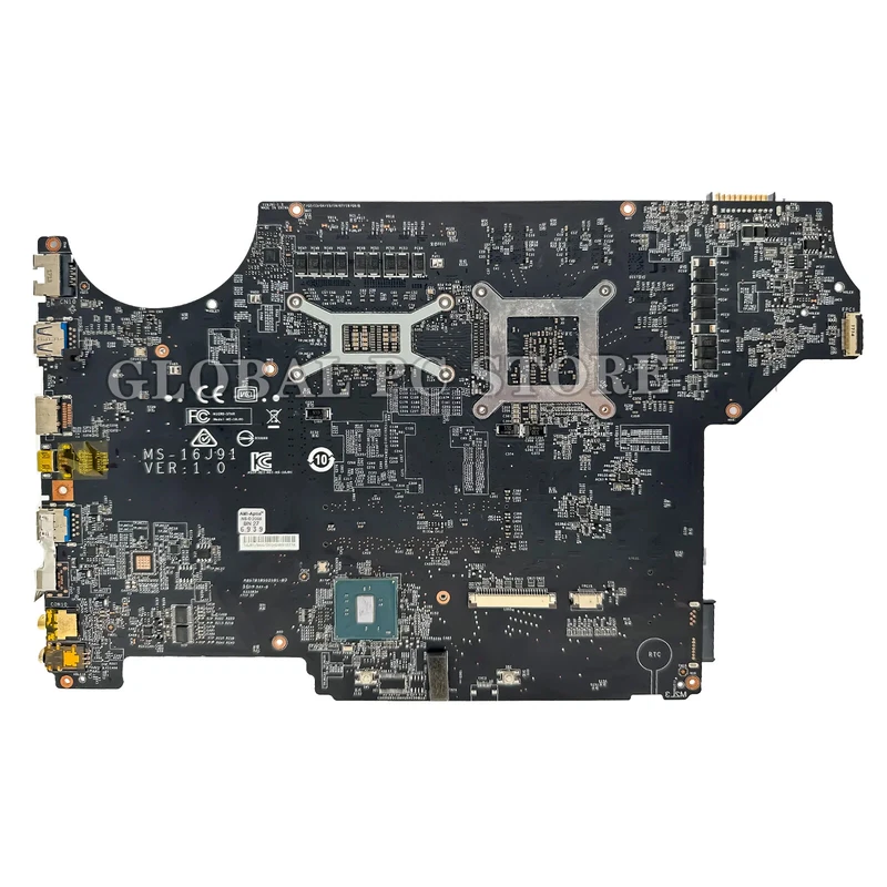 For MSI GE62VR GP62VR GL62 GP72VR GL72VR GE72VR MS-16J91 Motherboard I5 I7 7th 2