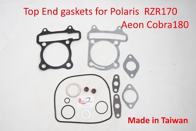 OEM Top End Gaskets for engine rebuild for Polaris RZR 170 AEON Cobra 180 US TX