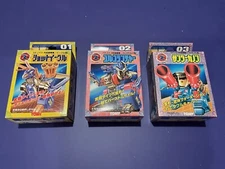 OJR Zoids Transfighters complete set 01, 02, 03 - Extremely Rare!