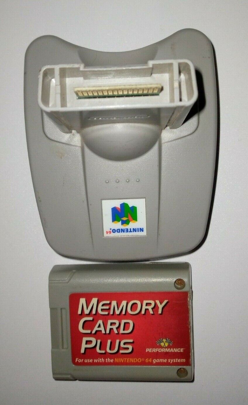 Nintendo 64 TRANSFER PAK And MEMORY Superior CARD Bundle PLUS Lot Job Ranking TOP20