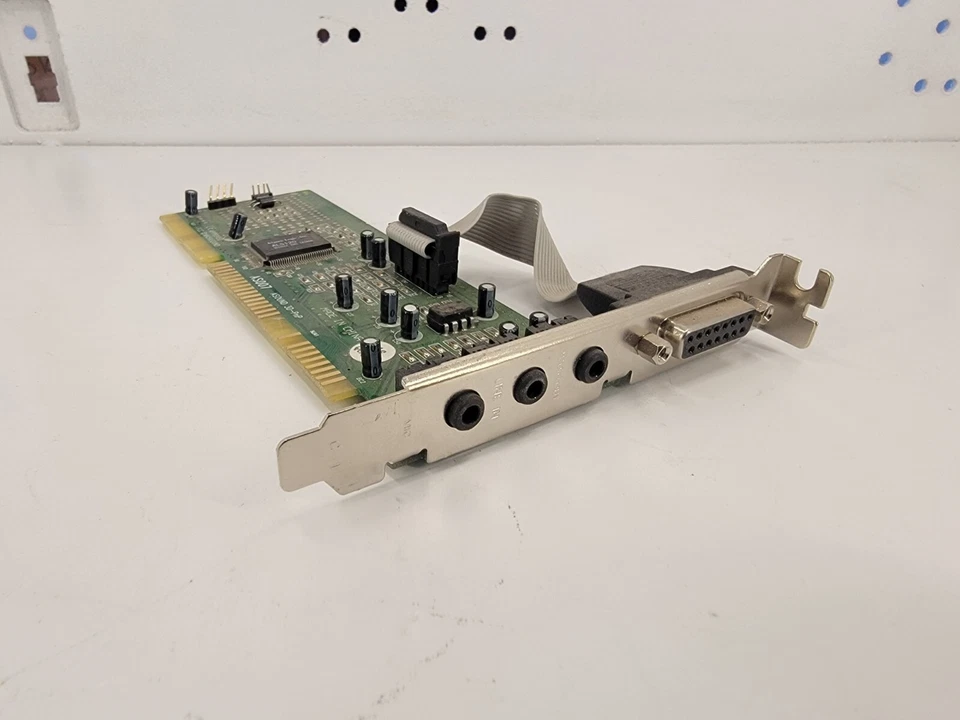 AS007 ASOUND 3D-PNP ISA SOUND CARD Untested - Image 3 of 4