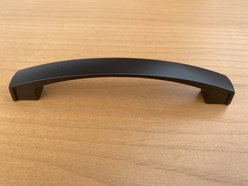 22 New Matte Black Door/Drawer Pull Cabinet, Furn. Hardware 549-128MB - Picture 1 of 6