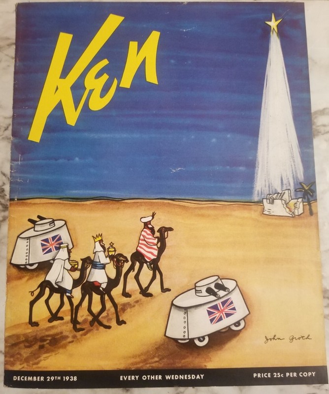 1938 Ken 1 COVER Only