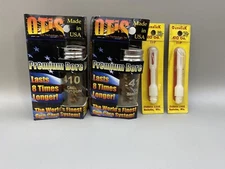 Lot of 2 OTIS BORE BRUSH .410 CAL Shotgun & 2 Gunslick Ortters .410 GA Tip