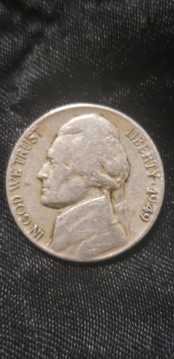 1949 jefferson nickel no mint mark rim and strike ERRORS | eBay