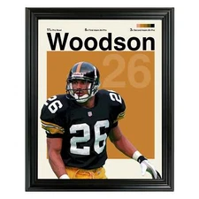 Rod Woodson Framed Sports Art Photo by Thomas Maxwell
