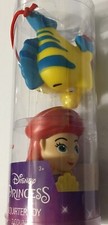 The Little Mermaid Ariel  Flounder Bath Tub Toy Squirter Age 3 Disney Princess