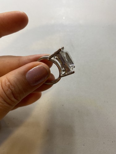 1.285 Vintage rings glass, lucite - 第 2/5 張圖片