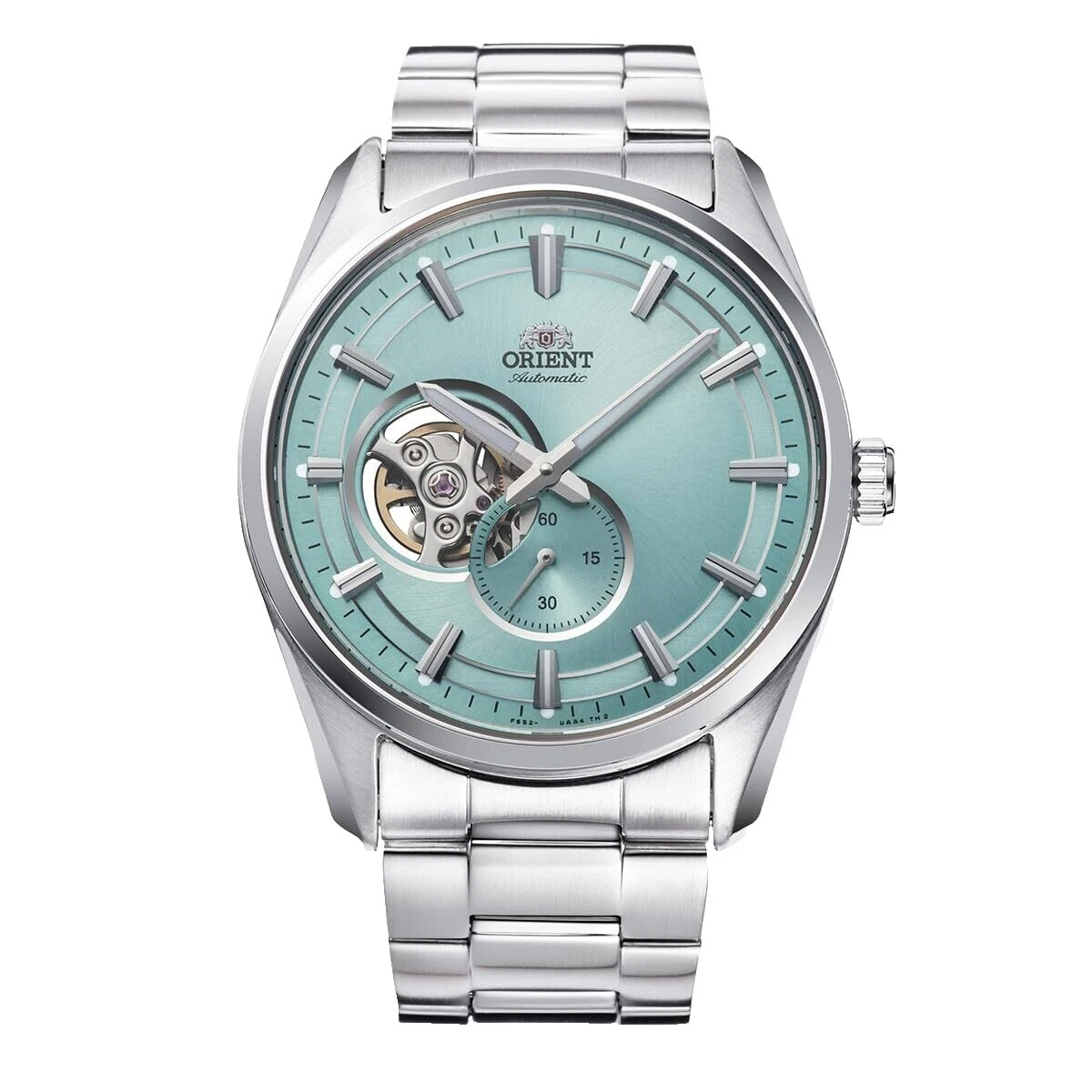 Banda de acero inoxidable Caja de acero inoxidable Relojes de Pulsera Mecánico (automático)