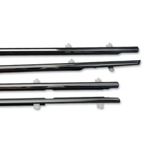 Set Outer Window Glass Seals Door Belt Chrome For Toyota Corolla Ae100 1991 1998 Set Outer Window Glass Seals Door Belt Chrome For Toyota Corolla Ae100 1991 1998