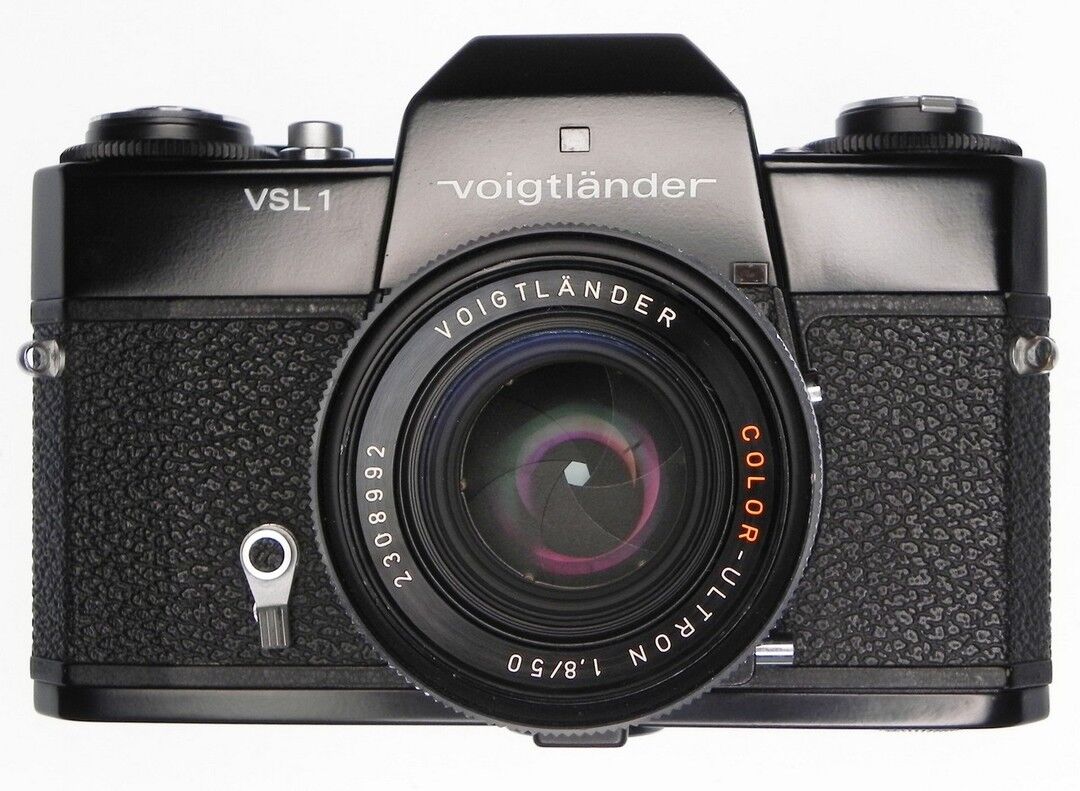 Voigtlander Black VSL1 TM with 50mm f1.8 Color-Ultron M-42 mount #4818411