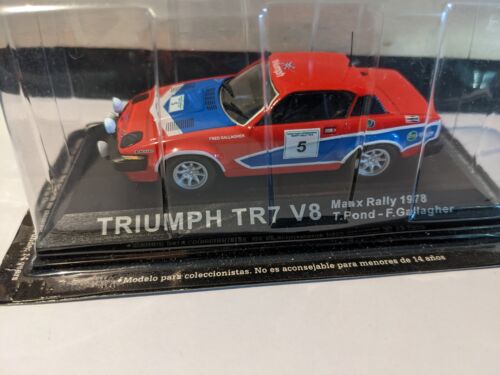 TRIUMPH TR7 V8 Manx Rally 1978 - T. Pond / F. Gallagher - 1/43ème - Altaya / IXO - Foto 2 di 3