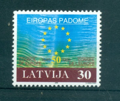 EMBLEME - EMBLEME LETTLAND LETTLAND 1999 Europarat