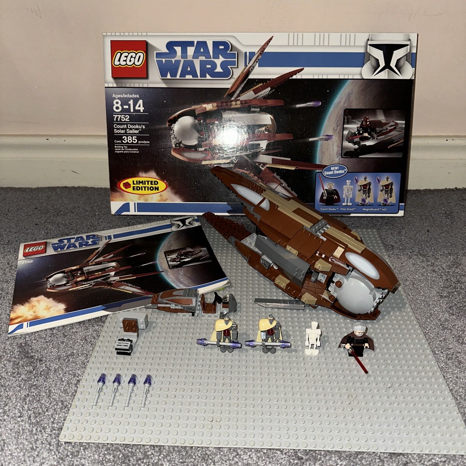 7n752 Lego Star Wars 7752 Count Dooku’S Solar Sailer Review! – JQMCLV