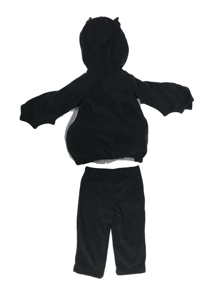 Carters Murciélago Halloween Disfraz Niño 12 Meses Juego de 3 Piezas Usado en Excelente Condición Foto 2 de 3