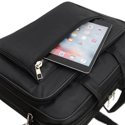 17 inch Large Laptop Waterproof Shoulder Bag Carrying Soft PC Notebook Case - Picture 4 of 10