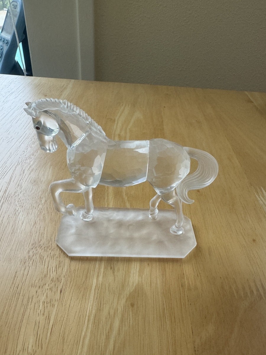 Swarovski Crystal Arabian Stallion Horse Retired MINT 7612 for