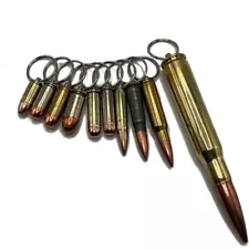 Bullet Key Chain Pin Style, Military, Police, Hunting and Shooting