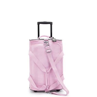 Kipling Teagan US Small Cabin Wheeled Duffle - Blooming Pink UVP 156£