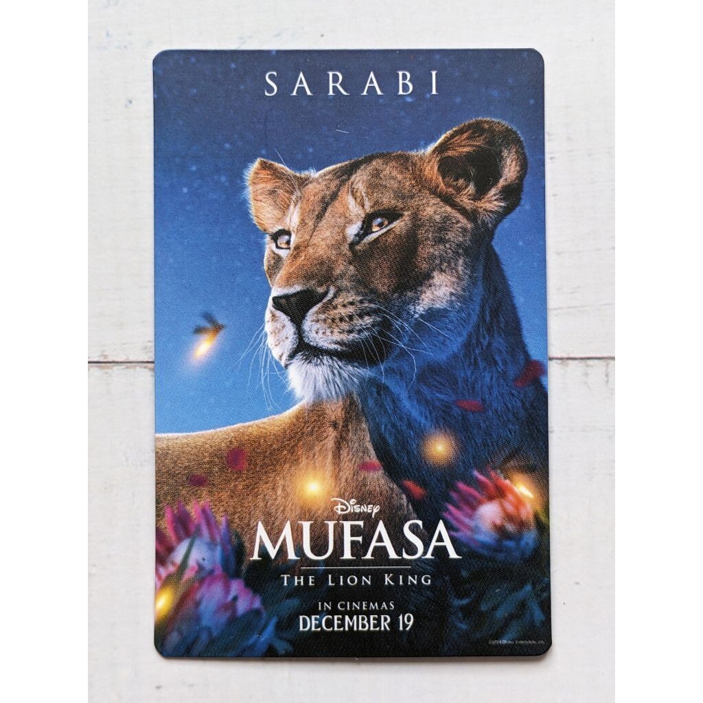 Mufasa: The Lion King IMAX Character Card Blind Bag Movie